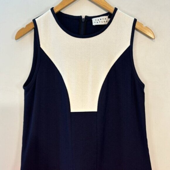 Tanya Taylor color block A-Line mini dress size 2 - Picture 3 of 12